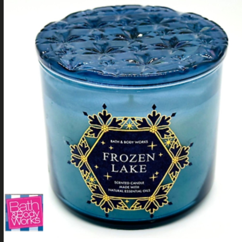 Bath Body Works Frozen Lake 3 Wick Candle